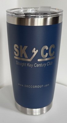 SKCC Tumbler Blue