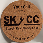 Personalized SKCC Coasters